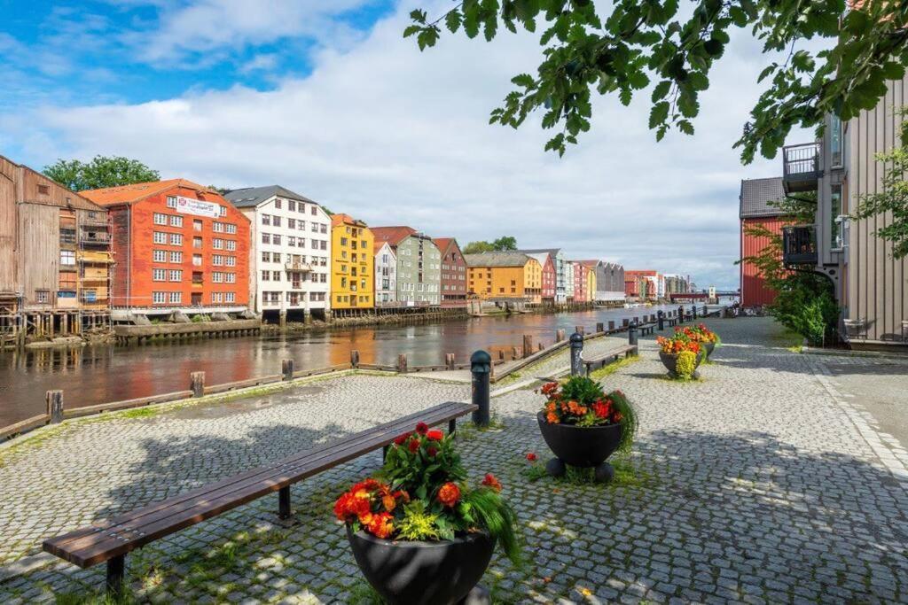 Bakklandets Perle 3-Roms Apartman Trondheim Kültér fotó